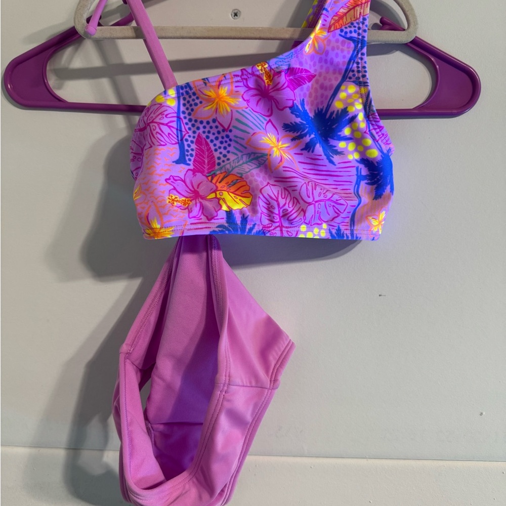 Cat & Jack Pink and Blue Bikini Set